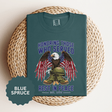 Honoring Those Who Served Shirt, Military Memorial T-Shirt, Fallen Soldier Tribute, Veteran Remembrance Gift, Patriotic Eagle Tribute Tee