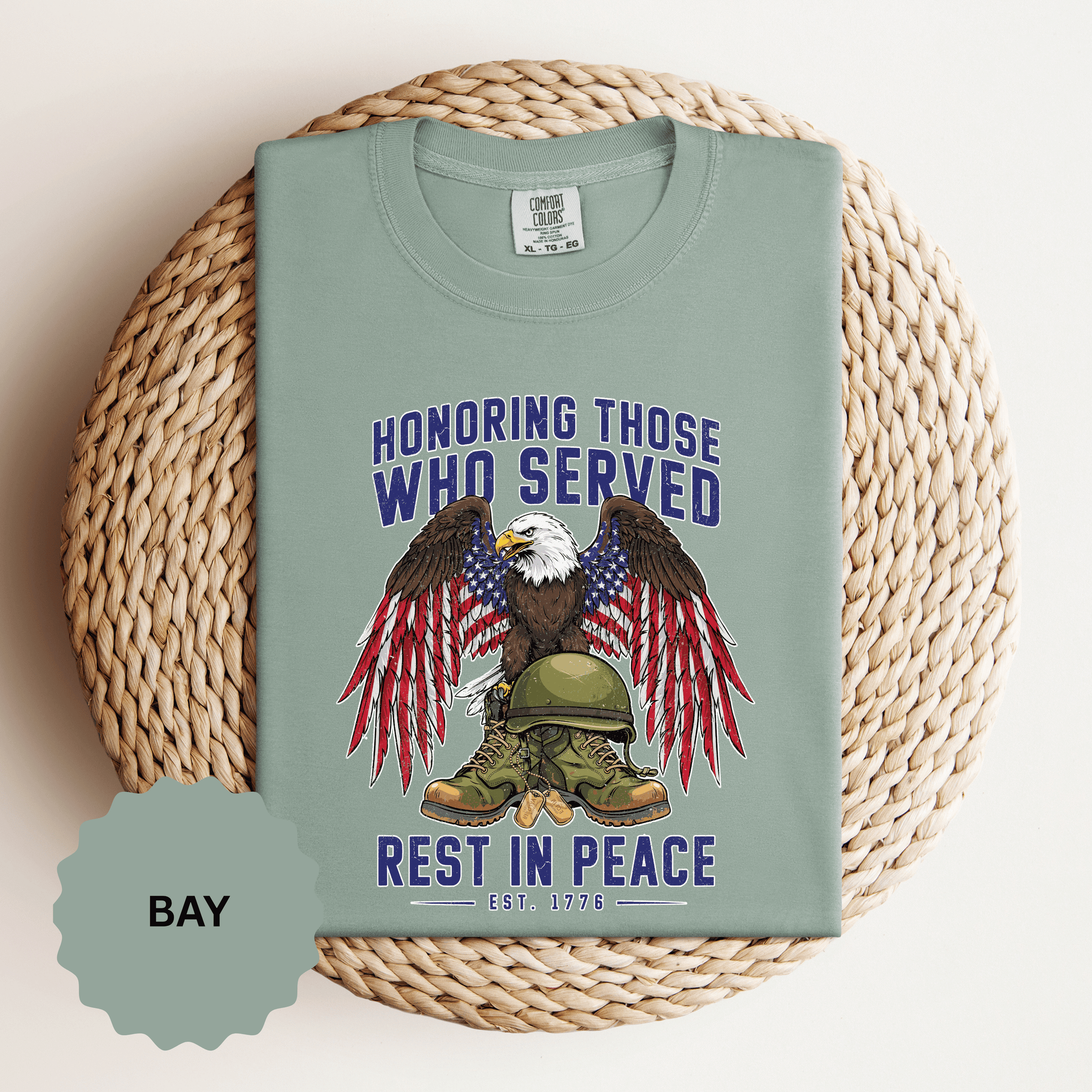 Honoring Those Who Served Shirt, Military Memorial T-Shirt, Fallen Soldier Tribute, Veteran Remembrance Gift, Patriotic Eagle Tribute Tee