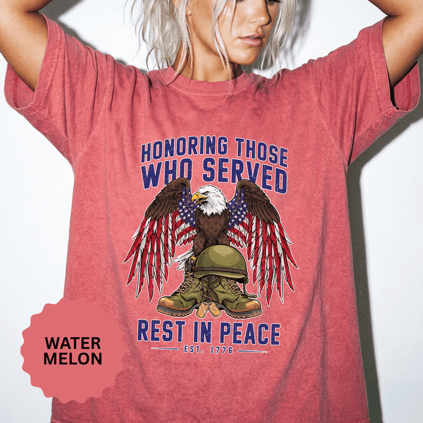 Honoring Those Who Served Shirt, Military Memorial T-Shirt, Fallen Soldier Tribute, Veteran Remembrance Gift, Patriotic Eagle Tribute Tee
