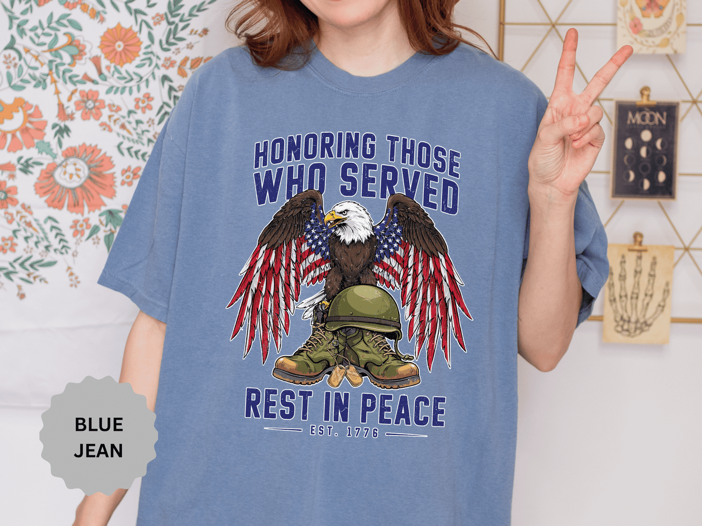Honoring Those Who Served Shirt, Military Memorial T-Shirt, Fallen Soldier Tribute, Veteran Remembrance Gift, Patriotic Eagle Tribute Tee