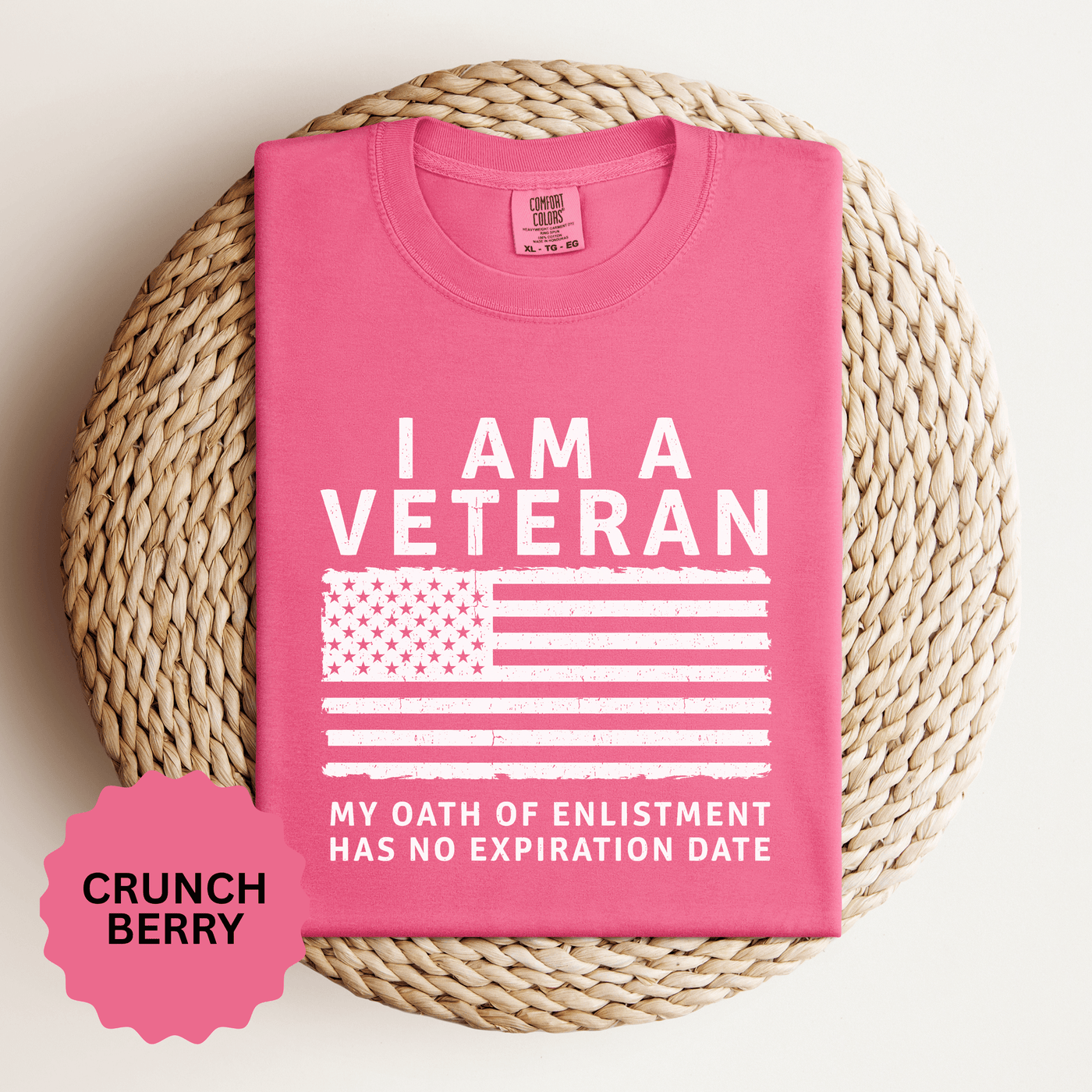 I Am a Veteran Shirt, My Oath Has No Expiration Date T-Shirt, Patriotic Military Gift, Veterans Day Tee for Retired Service Member