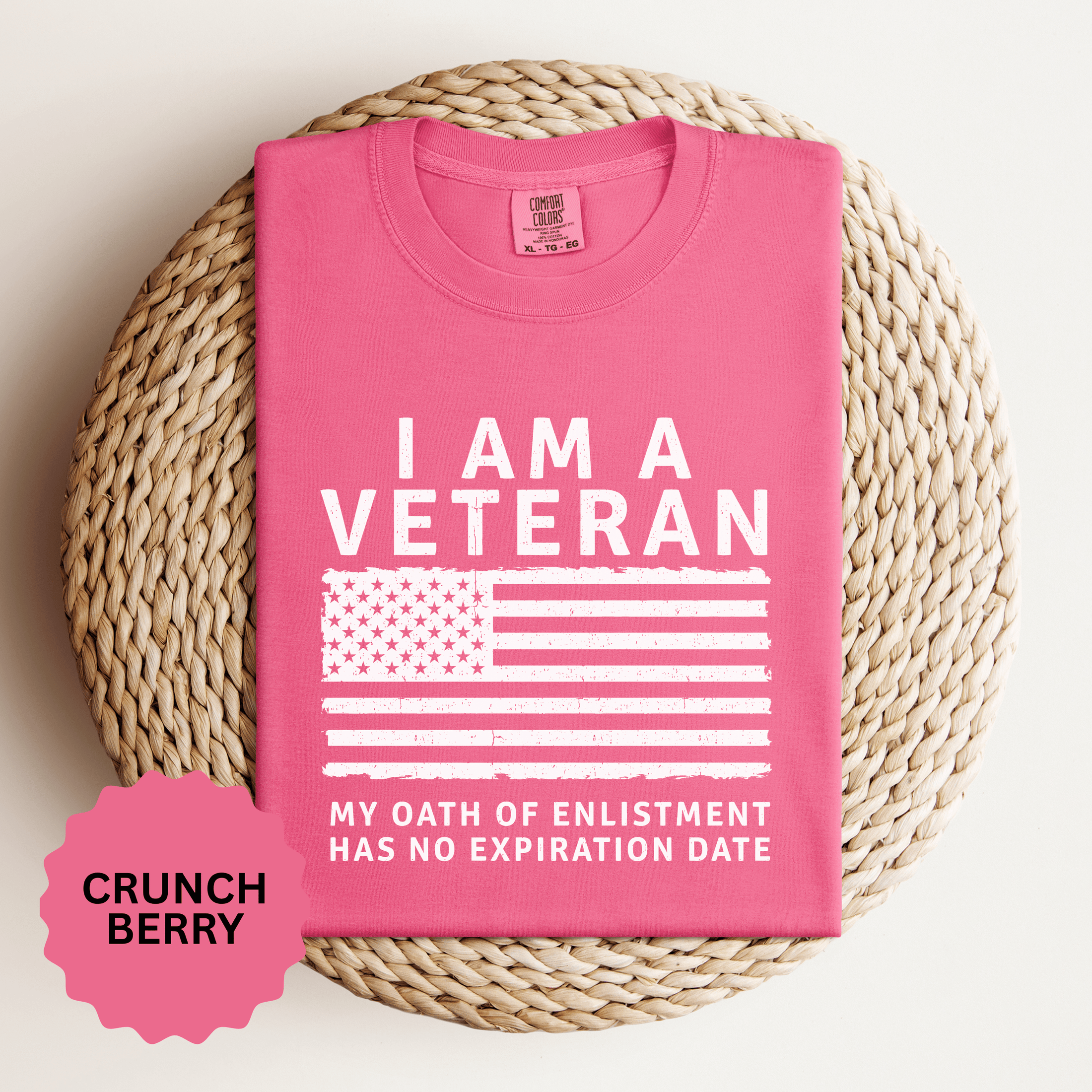I Am a Veteran Shirt, My Oath Has No Expiration Date T-Shirt, Patriotic Military Gift, Veterans Day Tee for Retired Service Member