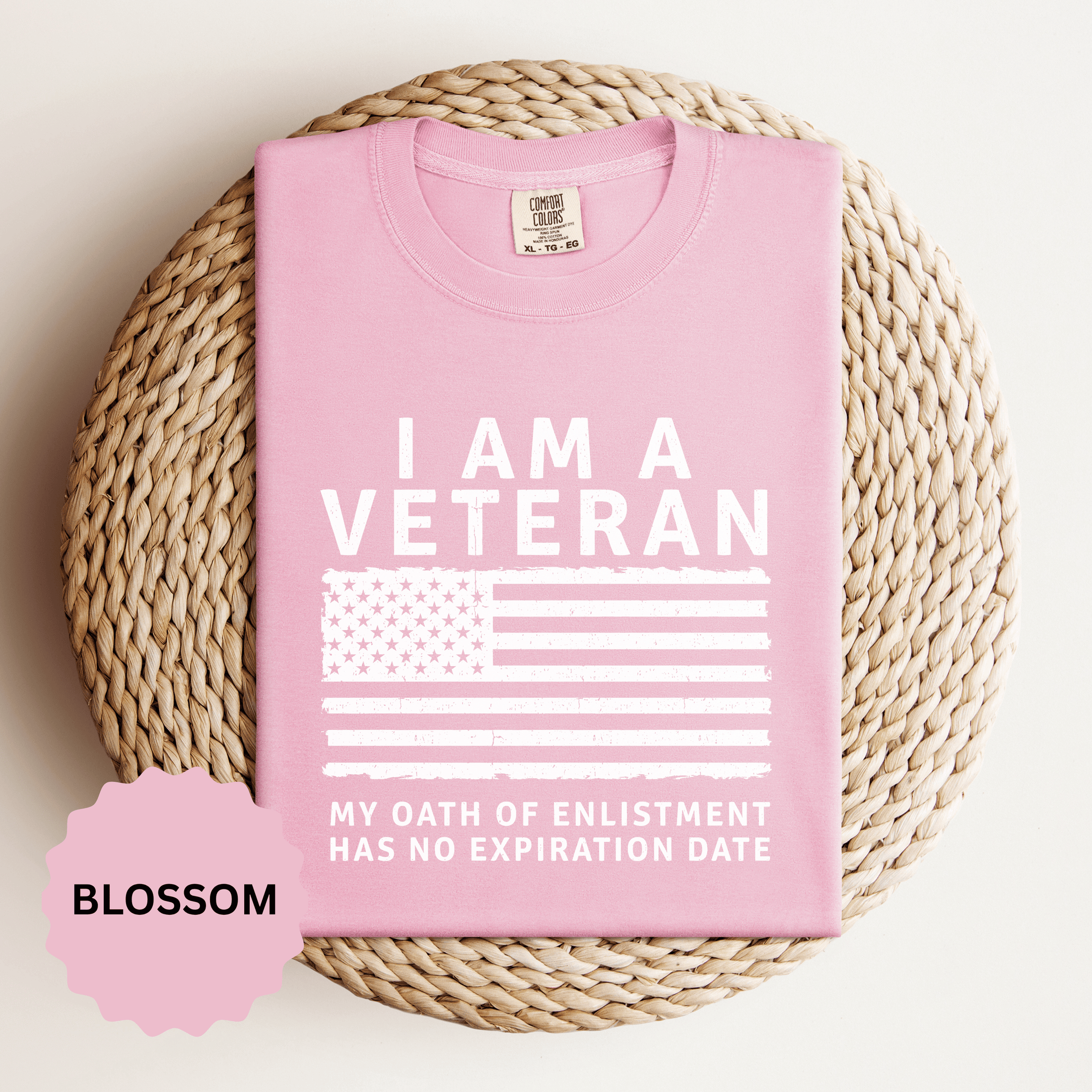 I Am a Veteran Shirt, My Oath Has No Expiration Date T-Shirt, Patriotic Military Gift, Veterans Day Tee for Retired Service Member