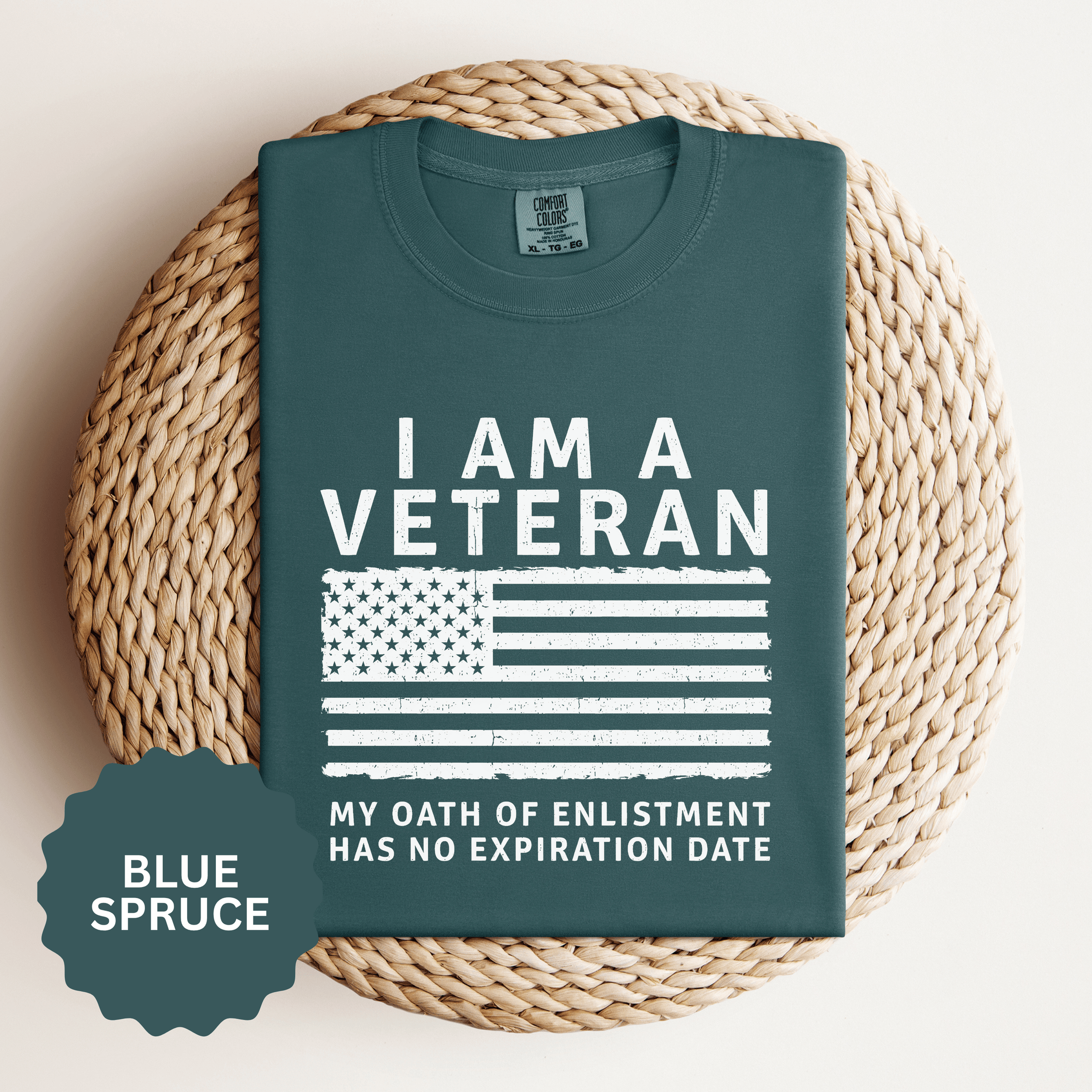 I Am a Veteran Shirt, My Oath Has No Expiration Date T-Shirt, Patriotic Military Gift, Veterans Day Tee for Retired Service Member