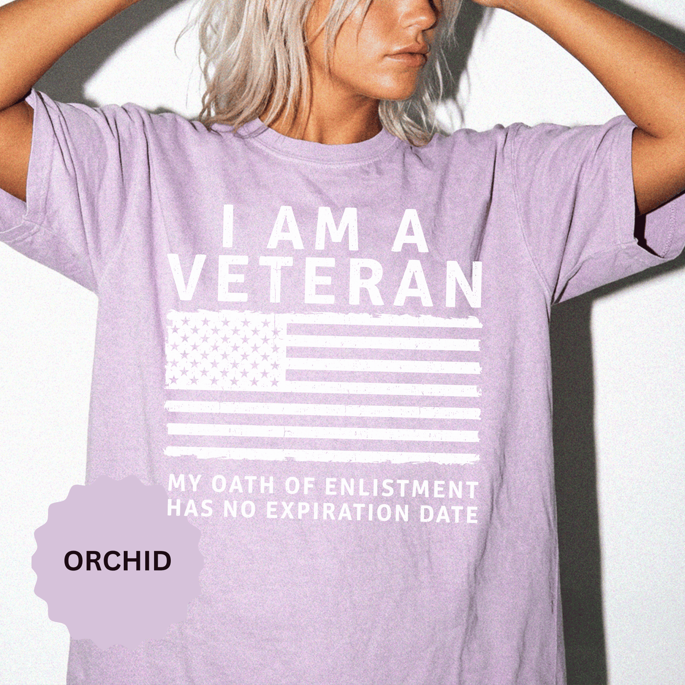 I Am a Veteran Shirt, My Oath Has No Expiration Date T-Shirt, Patriotic Military Gift, Veterans Day Tee for Retired Service Member