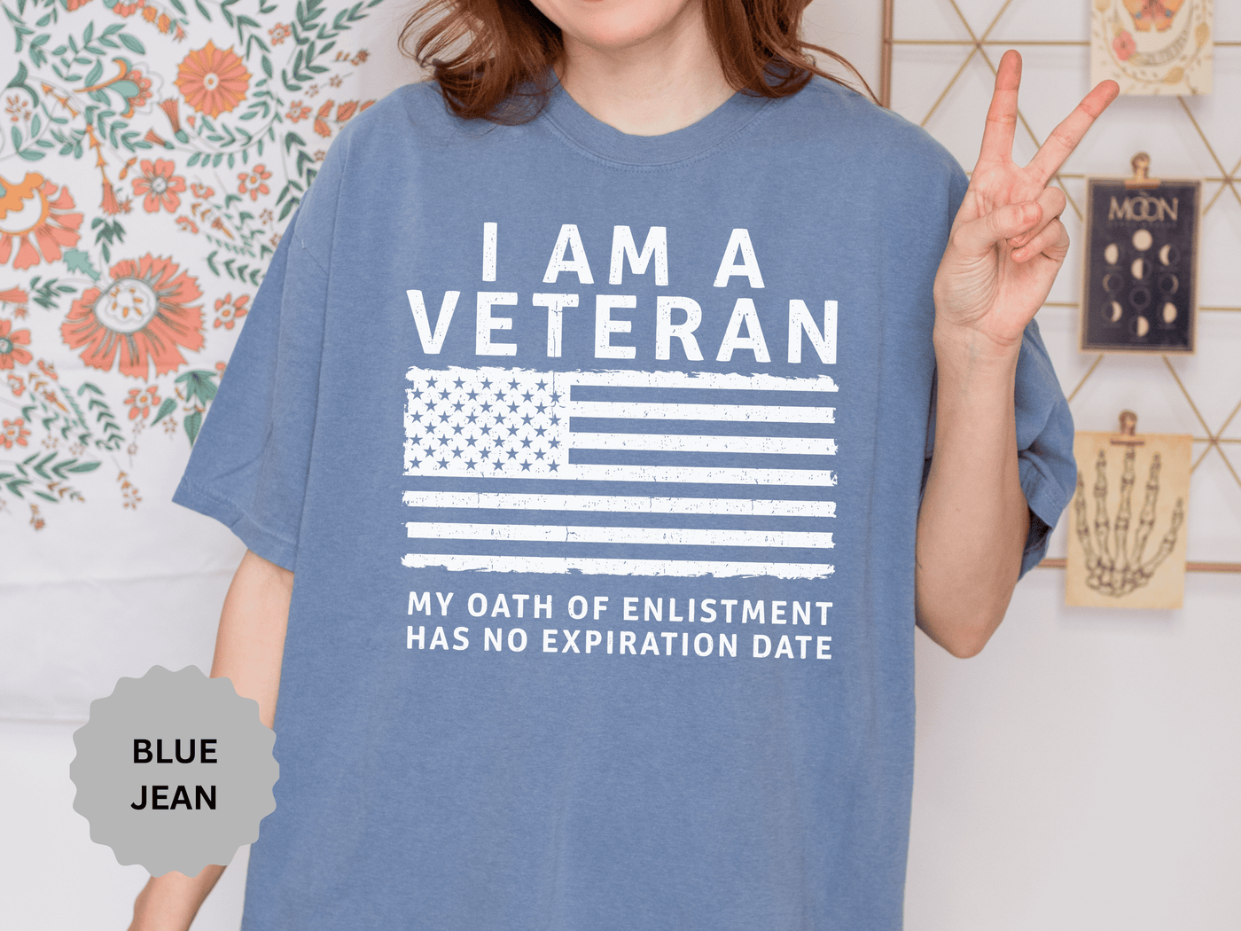 I Am a Veteran Shirt, My Oath Has No Expiration Date T-Shirt, Patriotic Military Gift, Veterans Day Tee for Retired Service Member