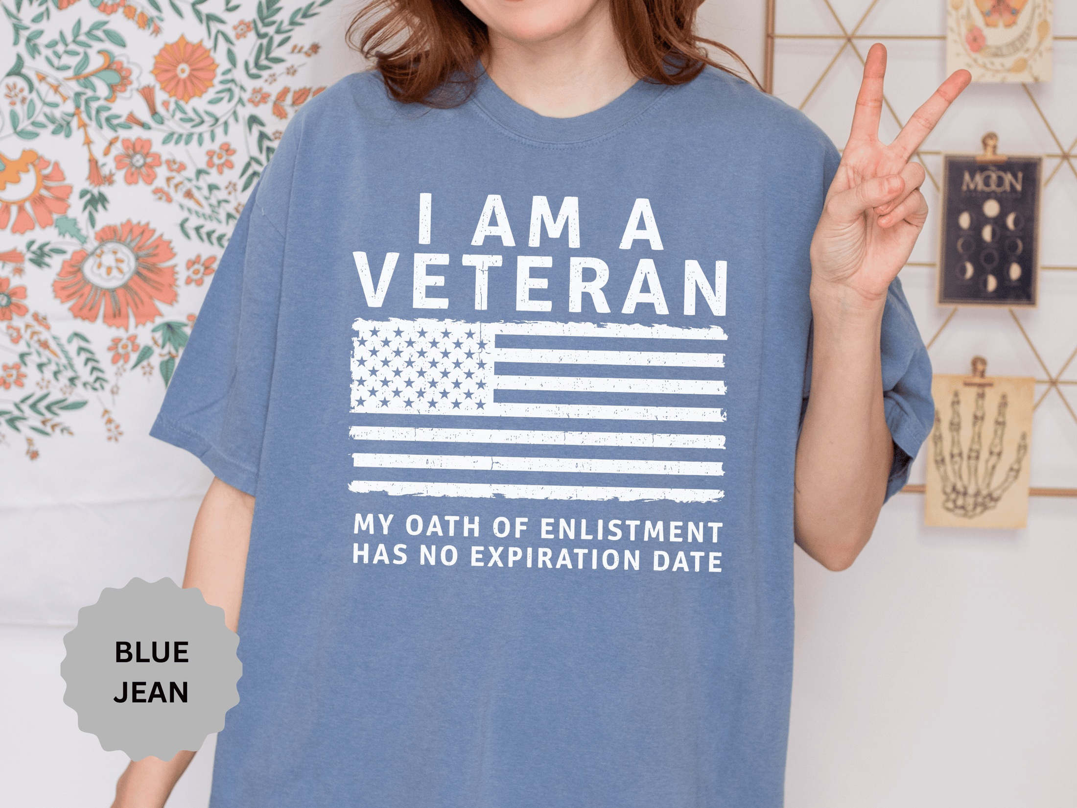 I Am a Veteran Shirt, My Oath Has No Expiration Date T-Shirt, Patriotic Military Gift, Veterans Day Tee for Retired Service Member