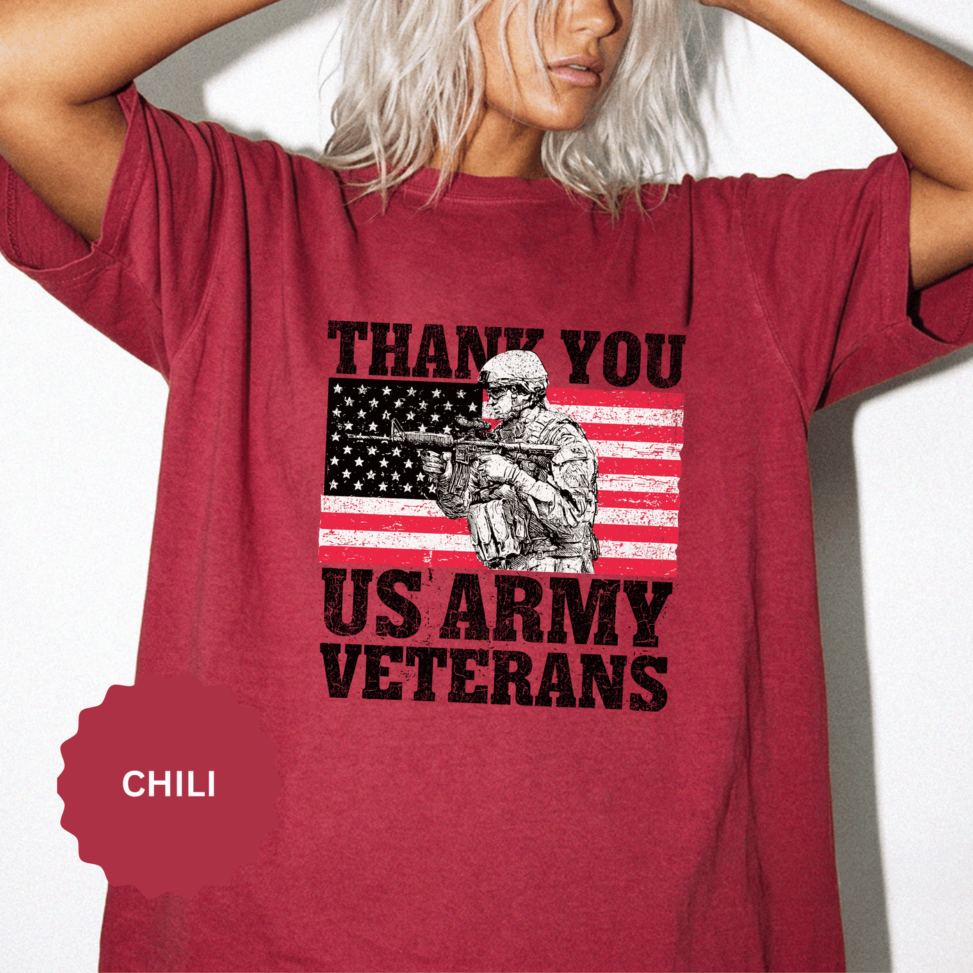 Thank You US Army Veterans Shirt, Patriotic Soldier T-Shirt, Military Appreciation Gift, American Flag Tee for Veterans Day or Retirement