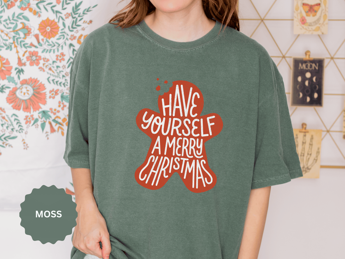 Have Yourself a Merry Christmas Shirt, Gingerbread Cookie T-Shirt, Cute Holiday Baking Tee, Christmas Gift for Baker, Mom or Teacher