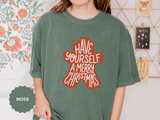 Have Yourself a Merry Christmas Shirt, Gingerbread Cookie T-Shirt, Cute Holiday Baking Tee, Christmas Gift for Baker, Mom or Teacher