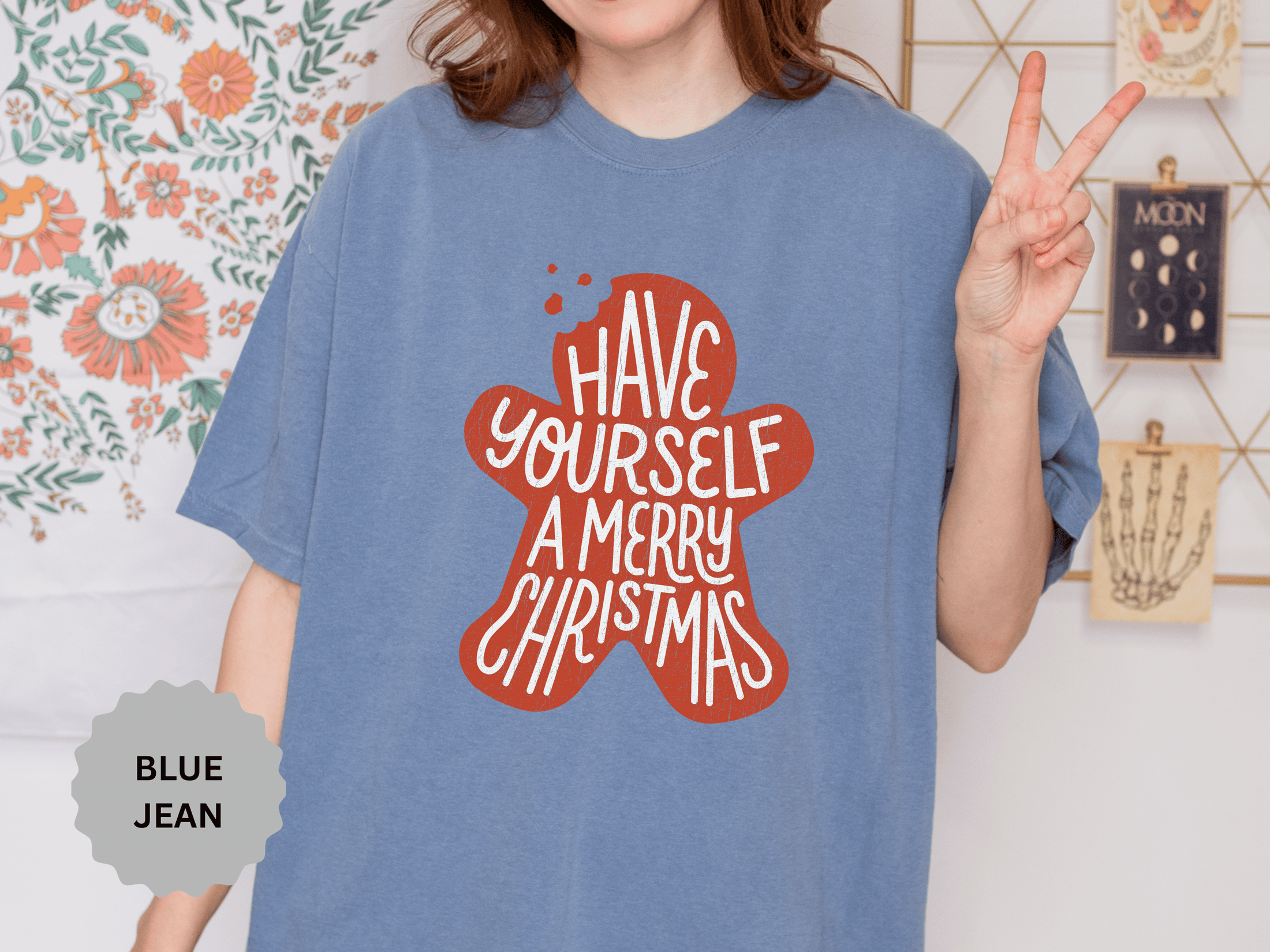 Have Yourself a Merry Christmas Shirt, Gingerbread Cookie T-Shirt, Cute Holiday Baking Tee, Christmas Gift for Baker, Mom or Teacher
