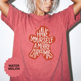 Have Yourself a Merry Christmas Shirt, Gingerbread Cookie T-Shirt, Cute Holiday Baking Tee, Christmas Gift for Baker, Mom or Teacher