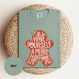 Have Yourself a Merry Christmas Shirt, Gingerbread Cookie T-Shirt, Cute Holiday Baking Tee, Christmas Gift for Baker, Mom or Teacher