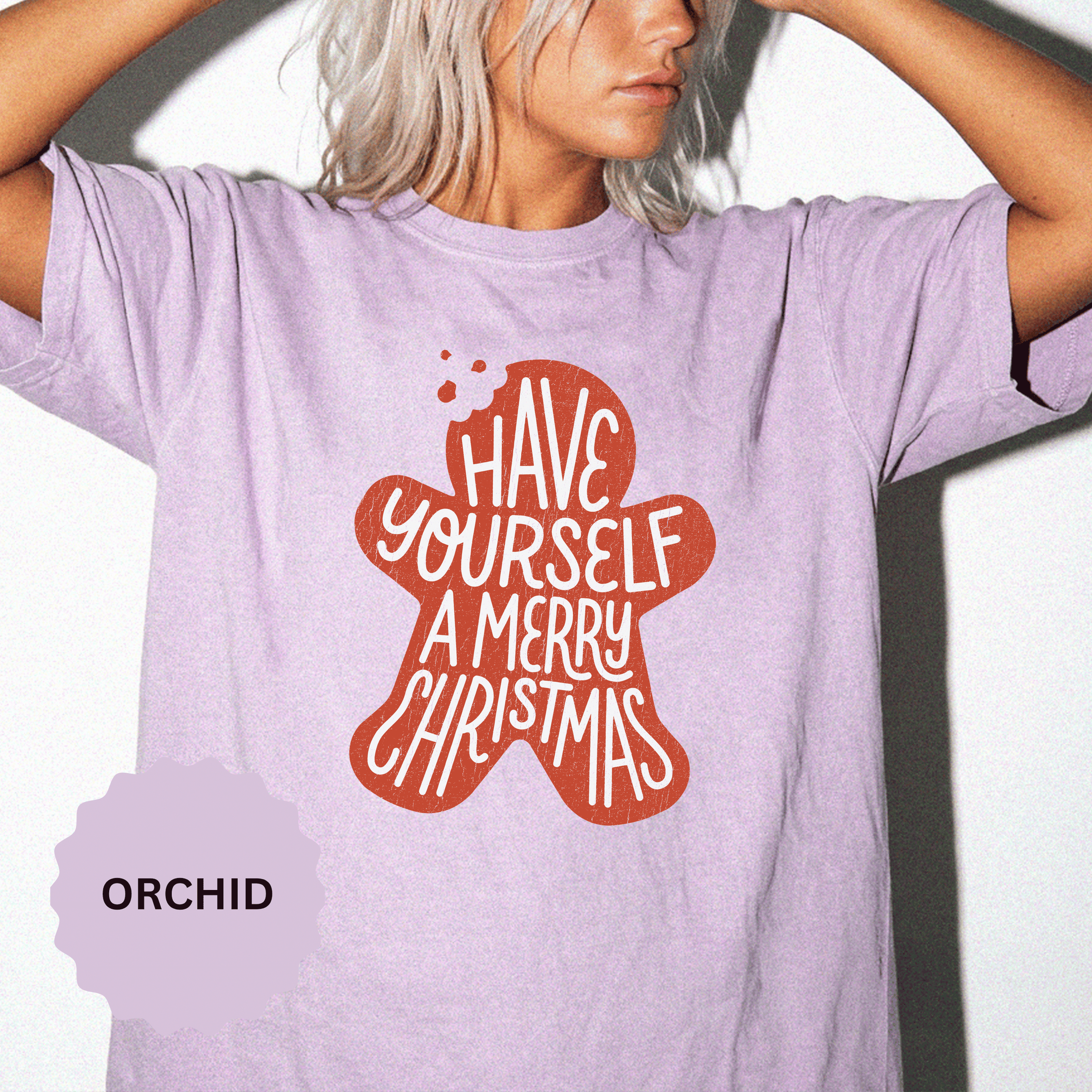 Have Yourself a Merry Christmas Shirt, Gingerbread Cookie T-Shirt, Cute Holiday Baking Tee, Christmas Gift for Baker, Mom or Teacher