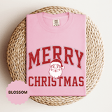 Merry Christmas Santa Shirt, Vintage Holiday T-Shirt, Festive Christmas Party Tee, Retro Santa Claus Gift for Family Photos, Men or Women