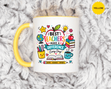 Best Teacher Appreciation Mug, Teachers Make a Difference Coffee Cup, Thank You Gift for Educator, End of Year or Christmas Keepsake