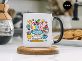 Best Teacher Appreciation Mug, Teachers Make a Difference Coffee Cup, Thank You Gift for Educator, End of Year or Christmas Keepsake