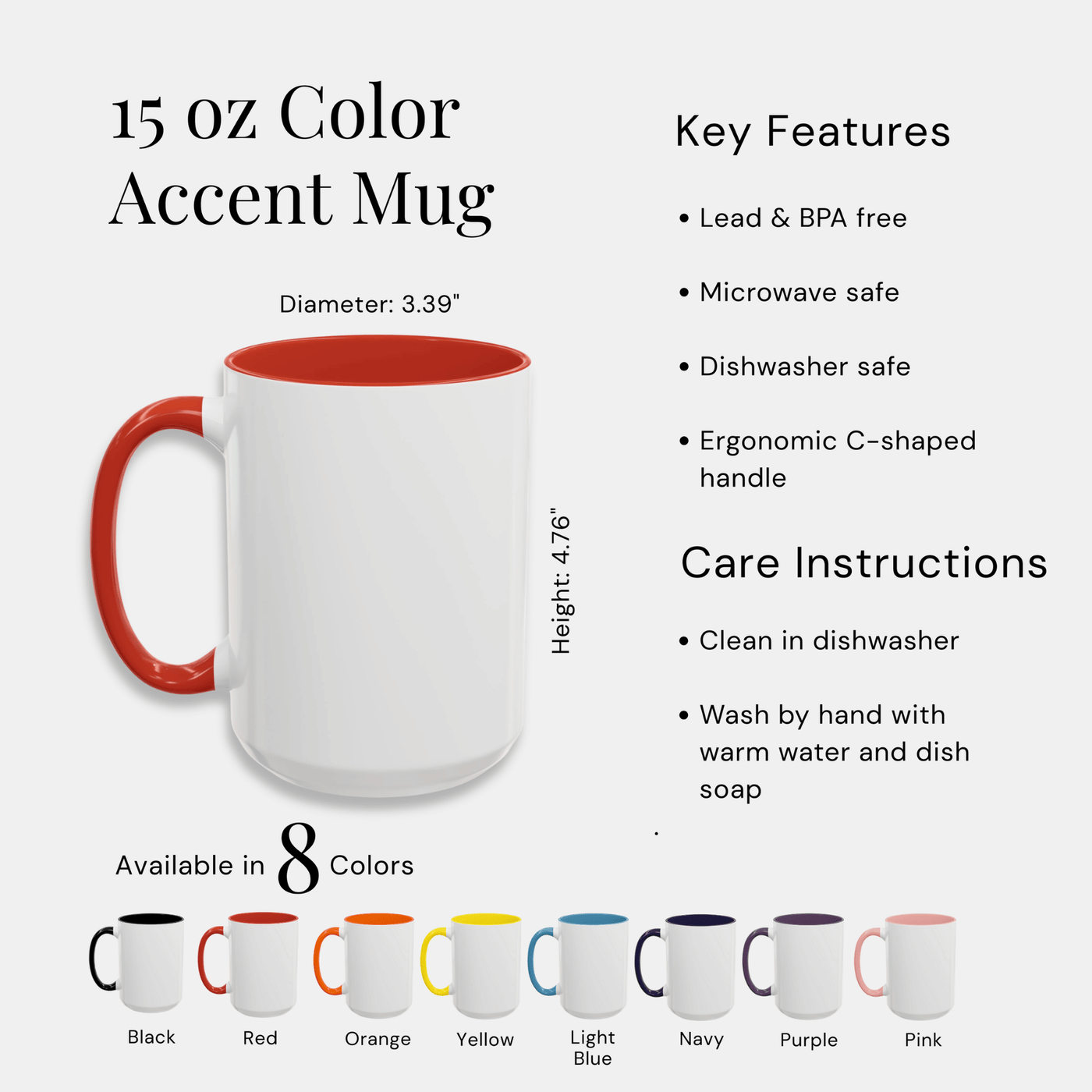 Personalized Floral Name Mug, Custom Wildflower Coffee Cup for Her, Birthday Gift for Women, Botanical Friend or Coworker Keepsake