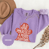 Have Yourself a Merry Christmas Sweatshirt, Gingerbread Cookie Crewneck, Cute Holiday Baking Pullover, Christmas Gift for Baker or Teacher