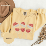 Christmas Wine Glass Sweatshirt, Rhinestone Style Santa Hat Crewneck, Sparkly Holiday Party Pullover, Wine Lover Gift for Girls Night