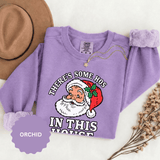 There's Some Ho's in This House Sweatshirt, Funny Santa Christmas Crewneck, Adult Holiday Party Pullover, Naughty Gift for Friends