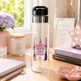 Witchy Water Bottle for Women, Transparent Water Bottle, A Girl's Gotta Have Options, Magical Gift for Her, Cute Witch Drinkware