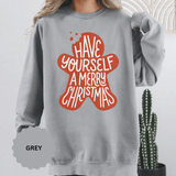 Have Yourself a Merry Christmas Shirt, Gingerbread Cookie T-Shirt, Cute Holiday Baking Tee, Christmas Gift for Baker, Mom or Teacher