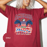 American Eagle Shirt, Patriotic USA Graphic Tee, Vintage Americana T Shirt, Fourth of July Outfit, American Pride Gift for Men and Women