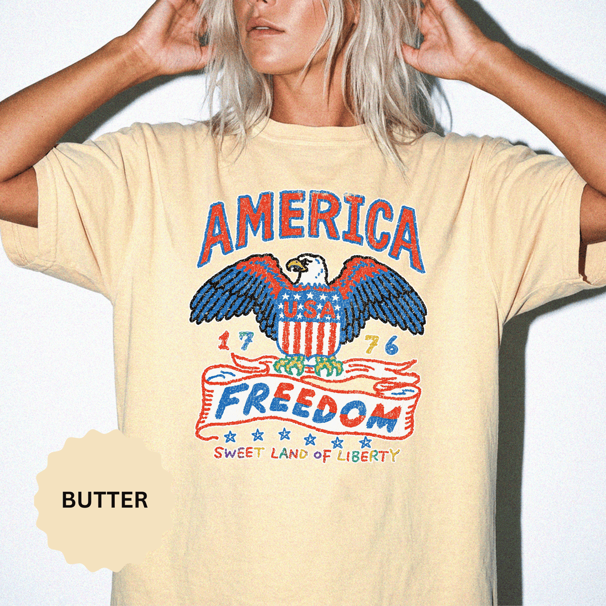 American Eagle Shirt, Patriotic USA Graphic Tee, Vintage Americana T Shirt, Fourth of July Outfit, American Pride Gift for Men and Women