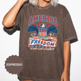 American Eagle Shirt, Patriotic USA Graphic Tee, Vintage Americana T Shirt, Fourth of July Outfit, American Pride Gift for Men and Women
