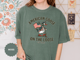 America 250 Shirt, Patriotic Goose Graphic Tee, 250th Anniversary USA T Shirt, Fourth of July Outfit, Americana Gift for Men and Women
