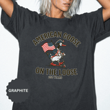 America 250 Shirt, Patriotic Goose Graphic Tee, 250th Anniversary USA T Shirt, Fourth of July Outfit, Americana Gift for Men and Women