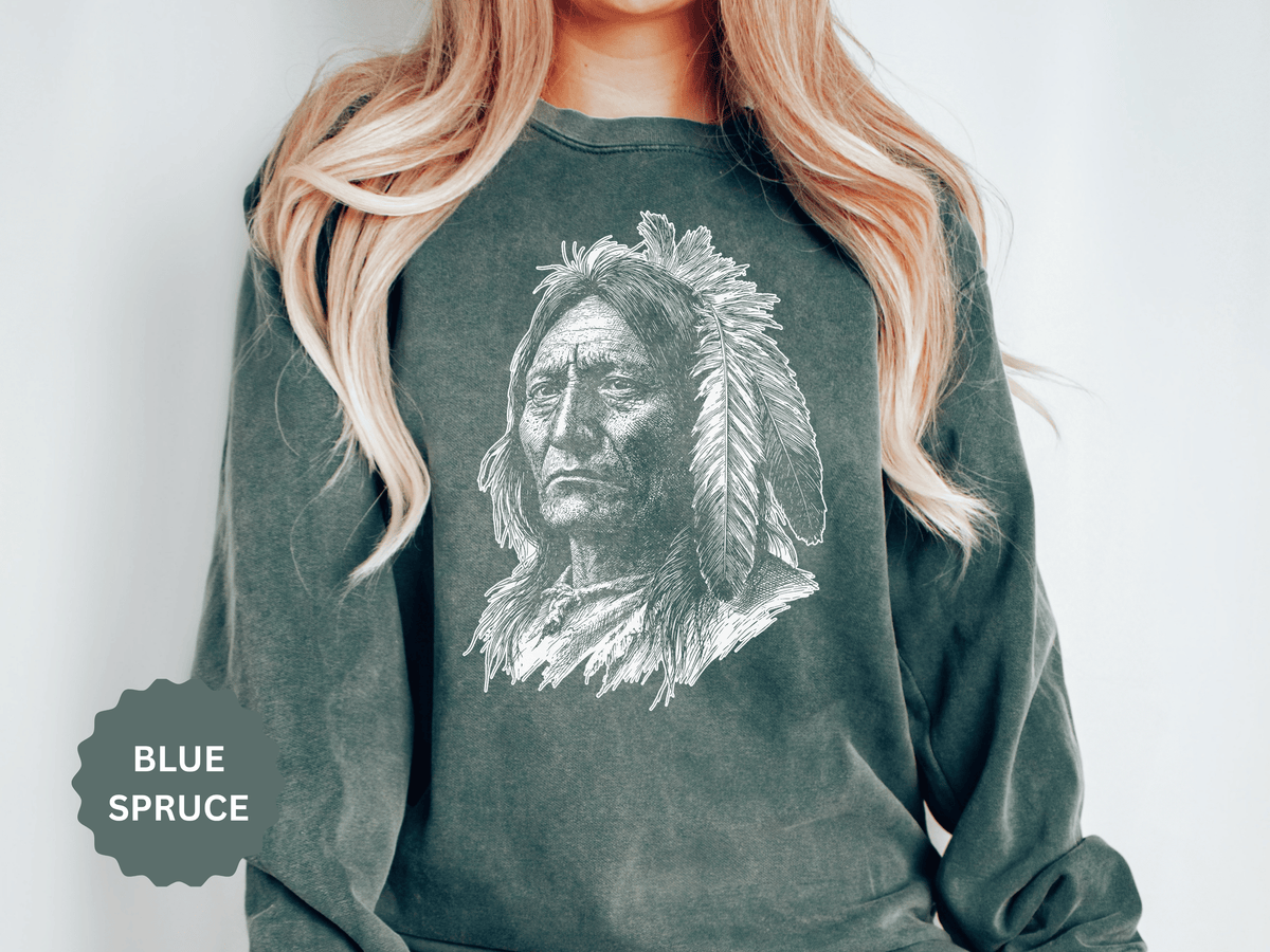 Vintage Patriotic Portrait Sweatshirt, American Heritage Graphic Pullover, Retro USA Crewneck, Americana Outfit, Fourth of July Gift