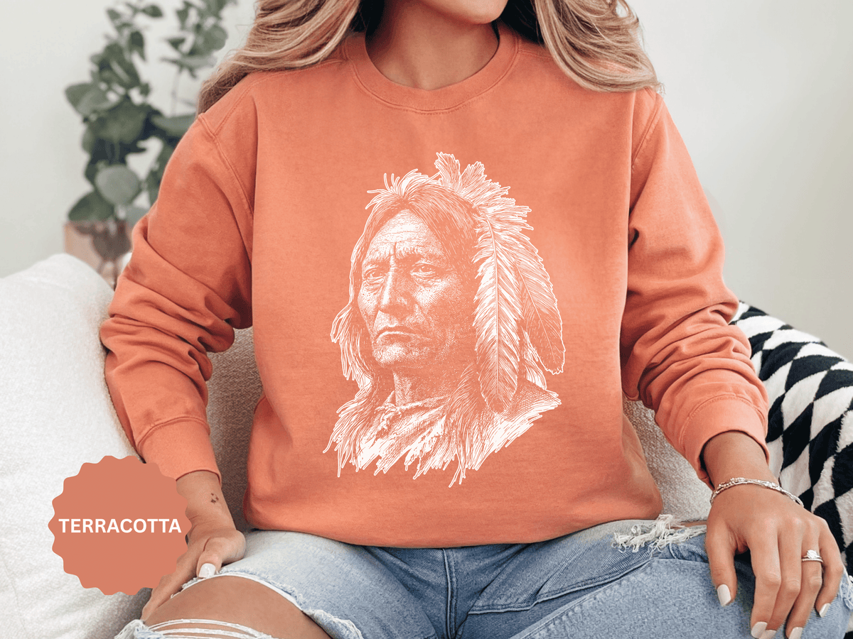 Vintage Patriotic Portrait Sweatshirt, American Heritage Graphic Pullover, Retro USA Crewneck, Americana Outfit, Fourth of July Gift