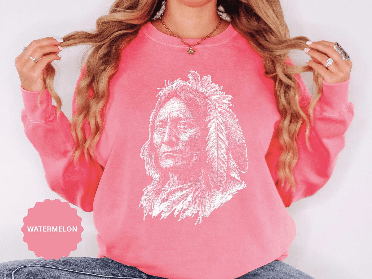 Vintage Patriotic Portrait Sweatshirt, American Heritage Graphic Pullover, Retro USA Crewneck, Americana Outfit, Fourth of July Gift