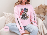 Freedom Is Not Free Sweatshirt, Patriotic Eagle Pullover, American Flag Military Style, Veterans Gift, USA Pride, Americana Clothing