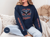 America 250 Sweatshirt 1776 2026, 250th Anniversary USA Pullover, Patriotic Eagle Top, American History Gift, July 4th Outfit