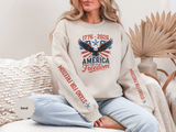 America 250 Sweatshirt 1776 2026, 250th Anniversary USA Pullover, Patriotic Eagle Top, American History Gift, July 4th Outfit