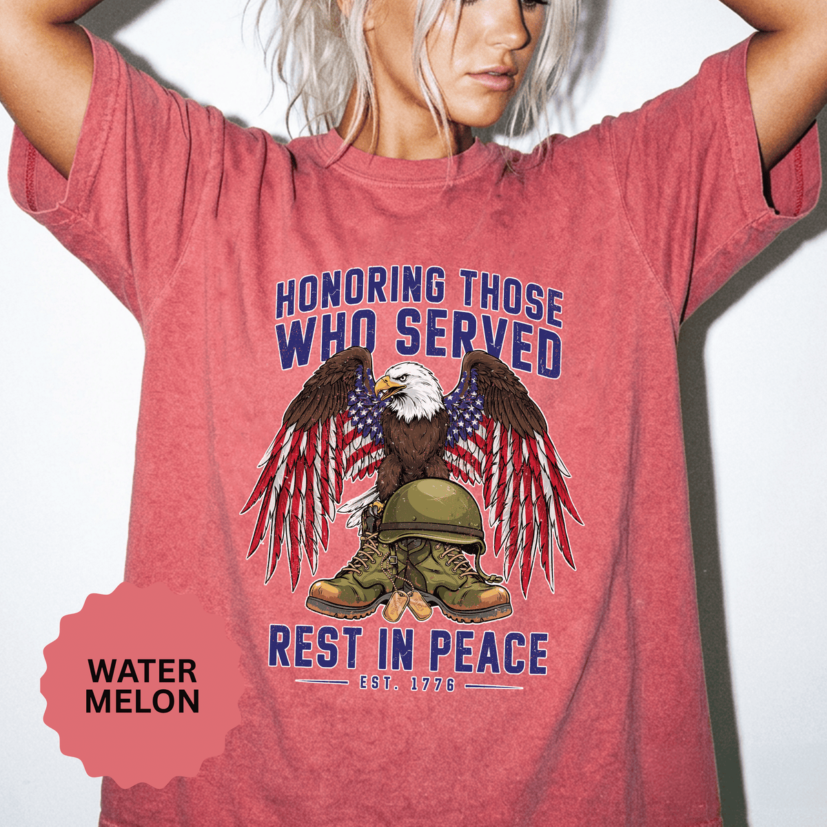 Honoring Those Who Served Shirt, Military Memorial T-Shirt, Fallen Soldier Tribute, Veteran Remembrance Gift, Patriotic Eagle Tribute Tee
