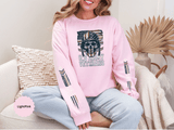 US Army Veterans Sweatshirt, Military Skull Crewneck, American Flag Veteran Pullover, Army Veteran Gift, Memorial Day or Veterans Day