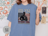 DD-214 Veteran Shirt, It's a Veteran Thing T Shirt, Military Veteran Gift, US Army Shirt, Patriotic American Flag Tee, Veteran Pride Top
