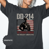DD-214 Veteran Shirt, It's a Veteran Thing T Shirt, Military Veteran Gift, US Army Shirt, Patriotic American Flag Tee, Veteran Pride Top