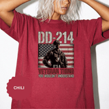 DD-214 Veteran Shirt, It's a Veteran Thing T Shirt, Military Veteran Gift, US Army Shirt, Patriotic American Flag Tee, Veteran Pride Top
