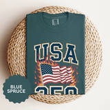 USA 250 Shirt, America 250th Anniversary T Shirt, Patriotic American Flag Tee, 1776 2026 Shirt, Fourth of July Gift, USA Birthday Tee