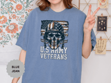 U.S. Army Veterans Shirt, Military Skull T Shirt, Patriotic American Flag Tee, Veteran Gift, Army Veteran Shirt, Veterans Day Gift