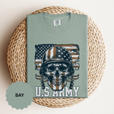 U.S. Army Veterans Shirt, Military Skull T Shirt, Patriotic American Flag Tee, Veteran Gift, Army Veteran Shirt, Veterans Day Gift