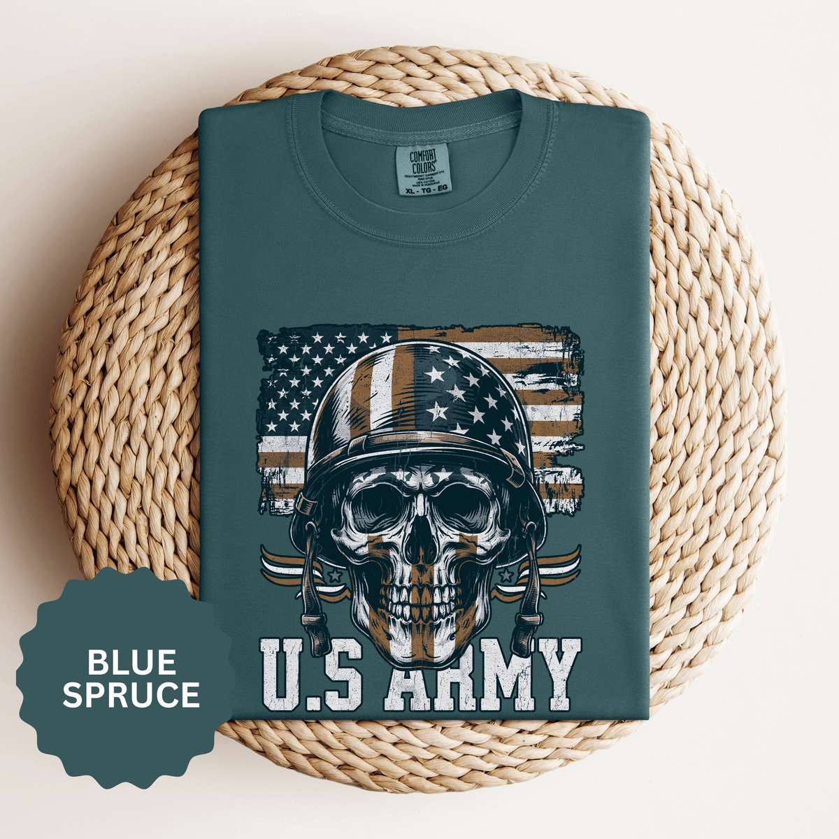 U.S. Army Veterans Shirt, Military Skull T Shirt, Patriotic American Flag Tee, Veteran Gift, Army Veteran Shirt, Veterans Day Gift
