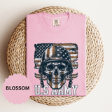 U.S. Army Veterans Shirt, Military Skull T Shirt, Patriotic American Flag Tee, Veteran Gift, Army Veteran Shirt, Veterans Day Gift