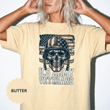 U.S. Army Veterans Shirt, Military Skull T Shirt, Patriotic American Flag Tee, Veteran Gift, Army Veteran Shirt, Veterans Day Gift