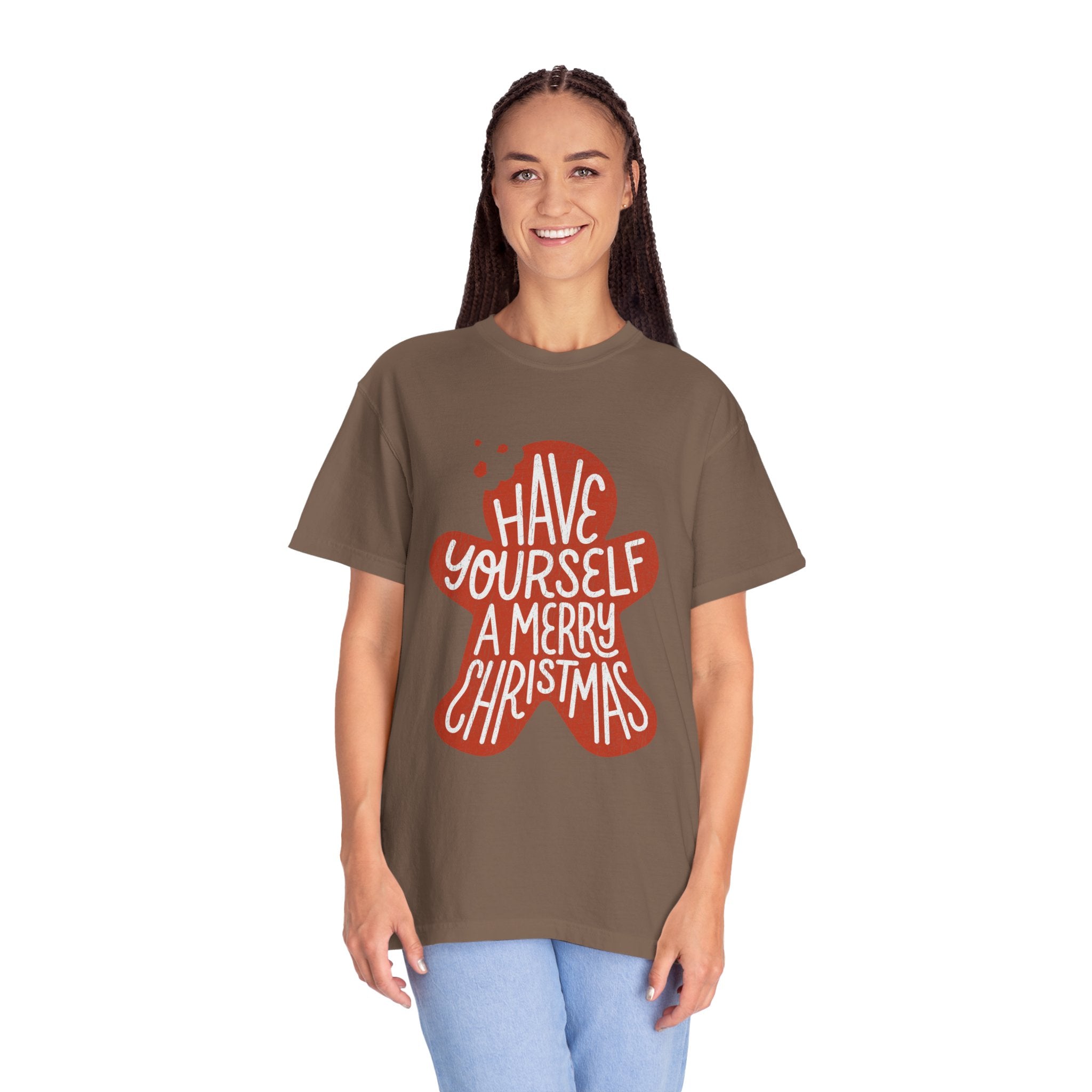 Have Yourself a Merry Christmas Shirt, Gingerbread Cookie T-Shirt, Cute Holiday Baking Tee, Christmas Gift for Baker, Mom or Teacher